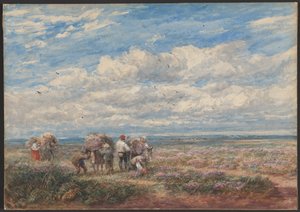 Die Heide- oder Besensammler von David Cox