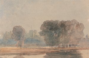 Windsor Castle von den Brocas von David Cox