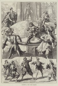 Pantomimen in den Londoner Theatern von David Henry Friston