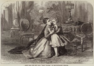 Szene aus dem neuen Stück, Mary Warner, im Haymarket Theatre von David Henry Friston