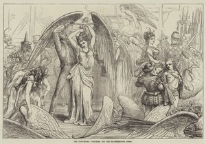Die Pantomimen, Vorbereitung auf die Verwandlungsszene von David Henry Friston