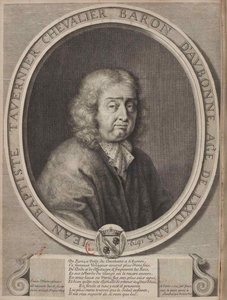 Porträt von Jean-Baptiste Tavernier (1605-1689)