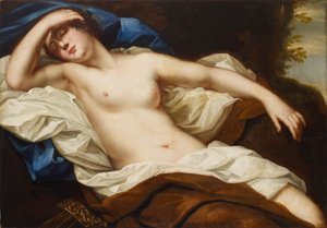 Diana in Ruhe von David Klöcker Ehrenstrahl