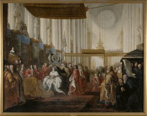 Krönung von Karl XI. von David Klöcker Ehrenstrahl