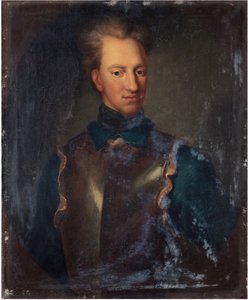 Porträt von König Karl XII. von Schweden 1682-1718