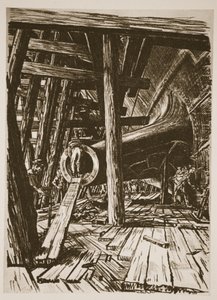Ein Wellenbrecher, Illustration aus 