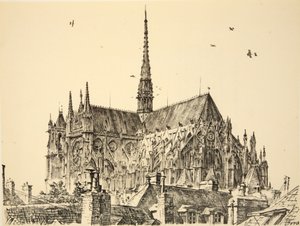 Kathedrale von Amiens, Illustration aus 