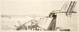 Auf einem Schlachtschiff: im Forth, Illustration aus 