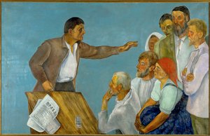 Agitator von David Petrovich Shterenberg