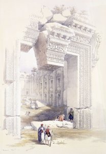 Baalbek, 7. Mai 1839, ca. 1842-1849 von David Roberts