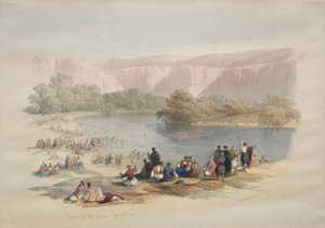 Ufer des Jordan, 1839