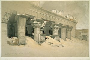 Tempel von Edfu von David Roberts