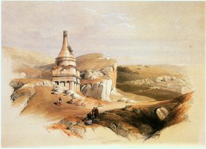 Im Heiligen Land: Jerusalem, Kidrontal, Grab Absaloms