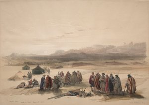 Berg Seir Wady el Chor von David Roberts