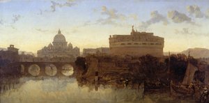 Rom, St. Peter und die Engelsburg