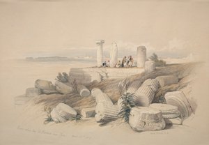 Ruinen genannt Om El Hamed bei Tyrus