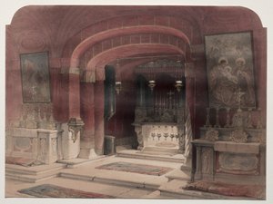 Schrein der Verkündigung, Nazareth, 1839