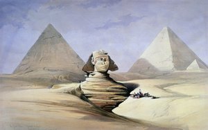 Die Große Sphinx und Pyramiden von Gizeh