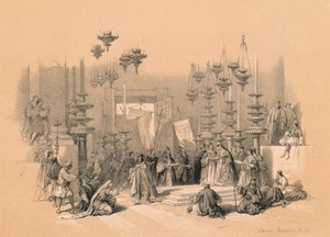 Der Stein der Salbung, 1855