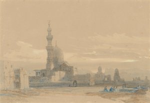 Die Gräber der Kalifen, Kairo von David Roberts