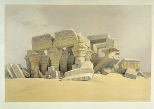 Der Tempel von Kom Ombo von David Roberts
