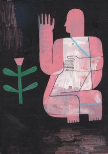 Schwarz und Blau 3, 2023 von David Shillinglaw
