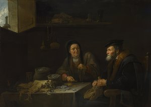 Das Gleichnis vom reichen Kornbauern von David Teniers the Elder