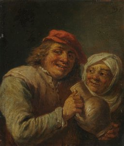 Alter Mann und Frau, 1700er