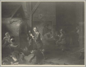 Wachstube von David Teniers the Younger