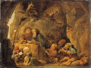 Die Versuchung des heiligen Antonius, ca. 1650