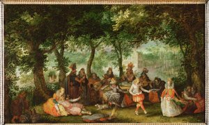 Die Party auf dem Land von David Vinckeboons