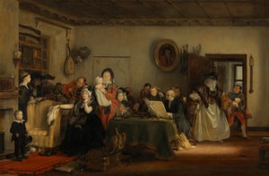 Die Testamentseröffnung von David Wilkie