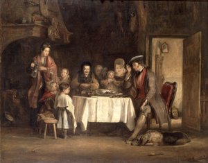 Gebet vor dem Essen, 1839