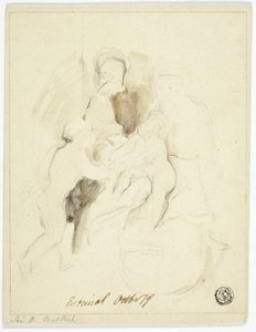 Heilige Familie im Escorial von David Wilkie