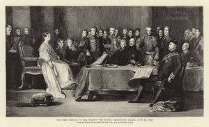 Der erste Rat Ihrer Majestät der Königin, Kensington Palace, 20. Juni 1837 von David Wilkie