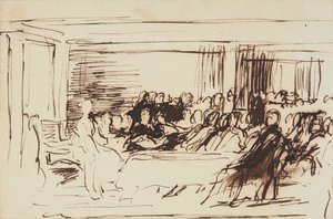 Der erste Rat von Königin Victoria von David Wilkie