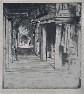Calle Della Donna, um 1900, 1925