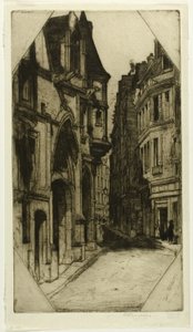 Hôtel de Sens, Tafel drei aus dem Paris-Set