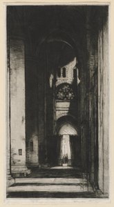 Abtei von Tewksbury von David Young Cameron