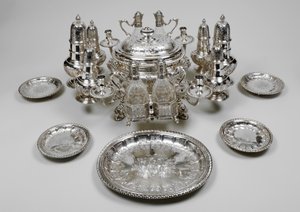 Das Kirkleatham-Mittelstück von David and Tanqueray Anne  Willaume