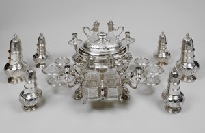 Das Kirkleatham-Mittelstück von David and Tanqueray Anne  Willaume