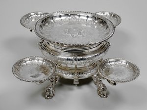 Das Kirkleatham Mittelstück von David and Tanqueray Anne  Willaume