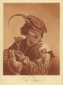 Der Trinker von David the Younger (after) Teniers