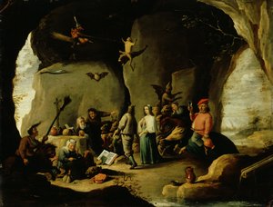 Versuchung des heiligen Antonius von David the Younger (attr. to) Teniers