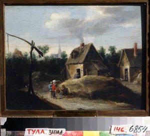 Landschaft auf dem Land von David Teniers the Younger