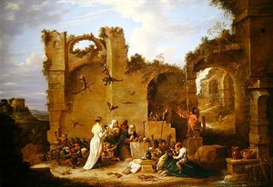 Die Versuchung des heiligen Antonius von David Teniers the Younger