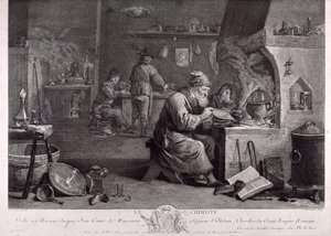 Das Labor des Alchemisten von David Teniers the Younger