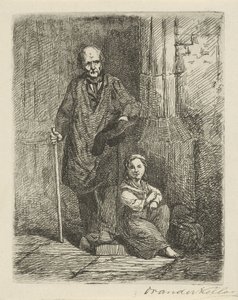 Bettler von David van der Kellen