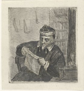 Lesender Mann