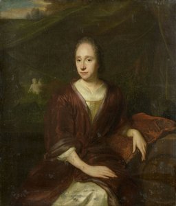 Porträt von Margaretha Nelis (1652-1705), zweite Frau von Casparus Commelin